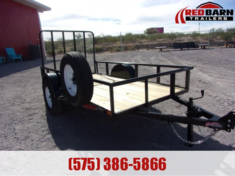 2023 Hunter 5X10,3K,BLACK,RAMPGATE,SPARE, Utility Trailer 2023 Hunter 5X10,3K,BLACK,RAMPGATE,SPARE, Utility Trailer