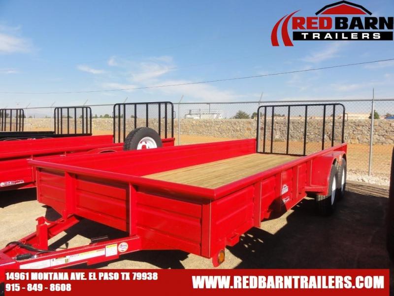 2022 GR 82 X 18 Tandem Axle Utility - RampGate Closed Sides 2022 GR 82 X 18 Tandem Axle Utility - RampGate Closed Sides