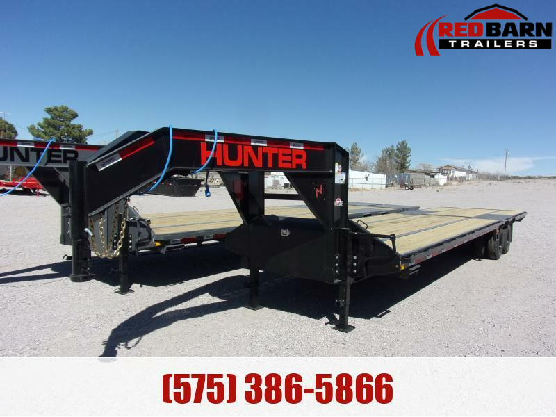 2023 Hunter 34'22.5K STRAIGHT DECK Flatbed Trailer