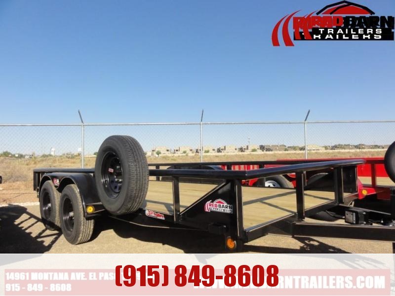82 x 16 GR Tandem Axle Utility Trailer 82 x 16 GR Tandem Axle Utility Trailer