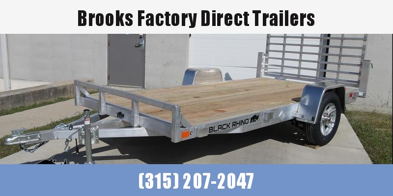 2022 Black Rhino UTS612 6 x 12 Utility Trailer 2022 Black Rhino UTS612 6 x 12 Utility Trailer