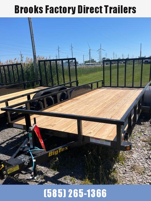 2023 Big Tex Trailers 70PI-18XBK4RG 7X18 Utility Trailer 2023 Big Tex Trailers 70PI-18XBK4RG 7X18 Utility Trailer
