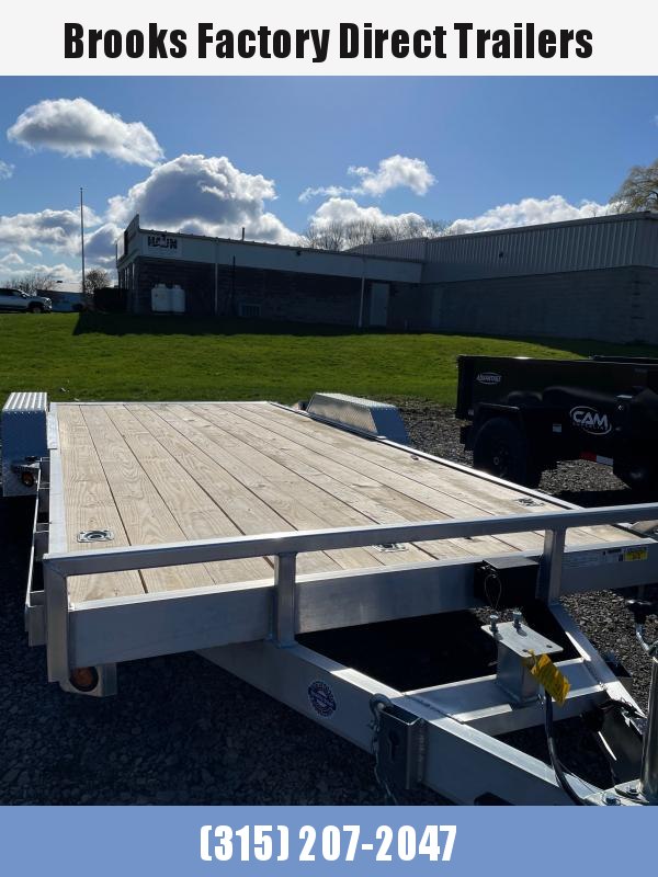 2022 Quality Steel and Aluminum 8318ALCH7K 7X18 Aluminum Car Hauler Trailer 2022 Quality Steel and Aluminum 8318ALCH7K 7X18 Aluminum Car Hauler Trailer