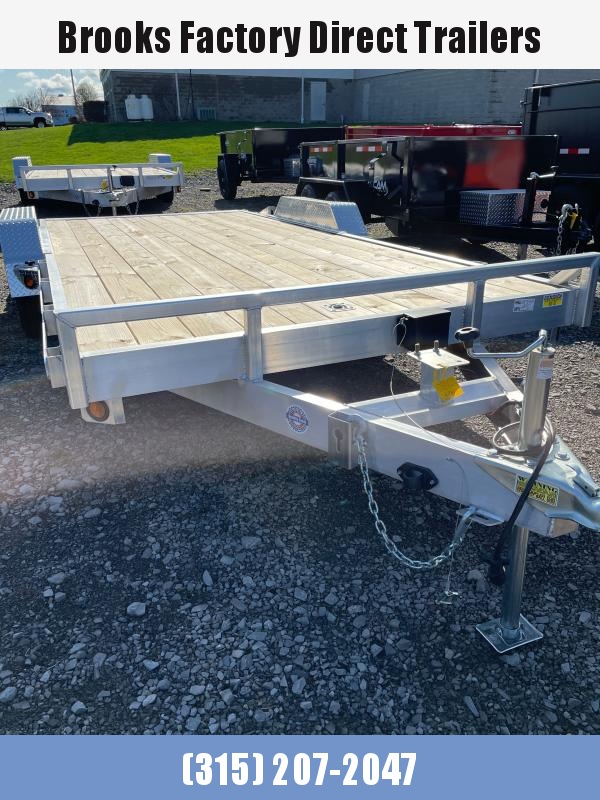 2022 Quality Steel and Aluminum 8318ALCH7K 7X18 Aluminum Car Hauler Trailer 2022 Quality Steel and Aluminum 8318ALCH7K 7X18 Aluminum Car Hauler Trailer
