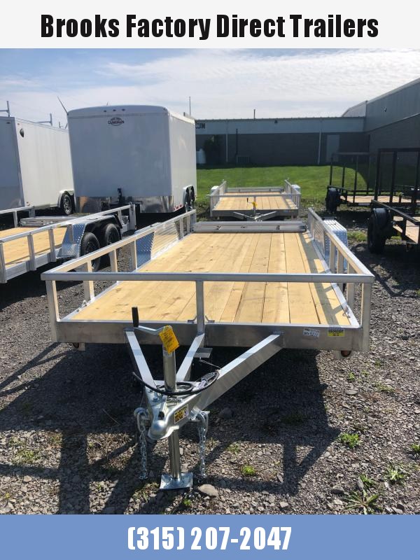 2022 Quality Steel and Aluminum 8018ALDX7K Utility Trailer 2022 Quality Steel and Aluminum 8018ALDX7K Utility Trailer
