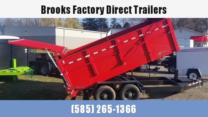 2021 BWISE DU14-15K 7x14 Dump Trailer 2021 BWISE DU14-15K 7x14 Dump Trailer