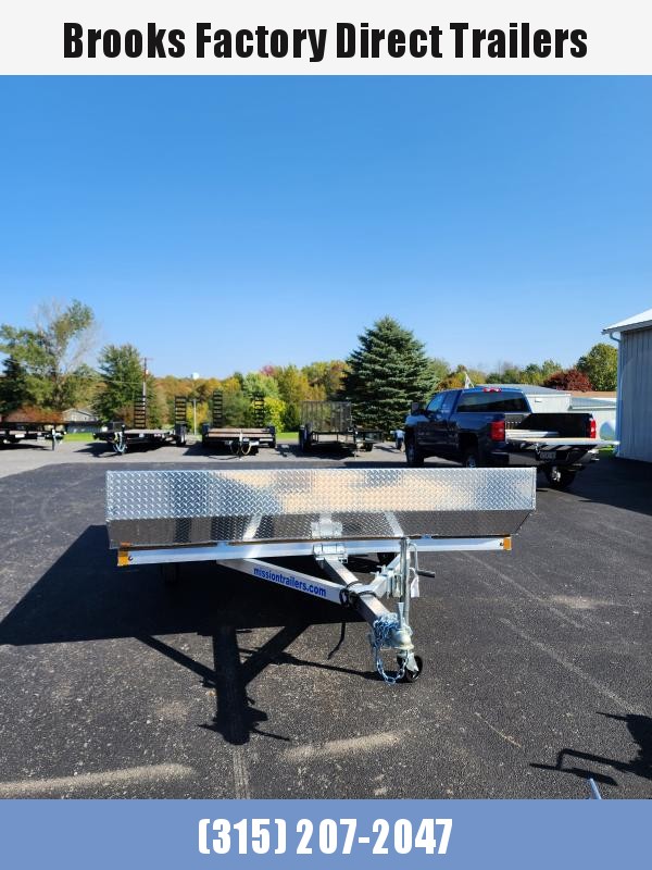 2023 Mission MFS 101X12LV OPEN Snowmobile Trailer