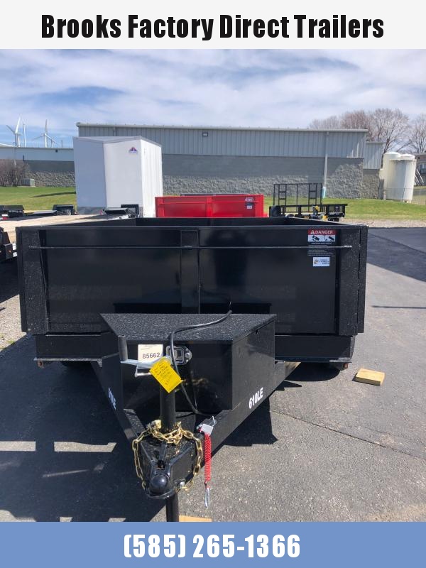2021 BRI-MAR DT610LP-LE-10-A Dump Trailer BLACK 2021 BRI-MAR DT610LP-LE-10-A Dump Trailer BLACK
