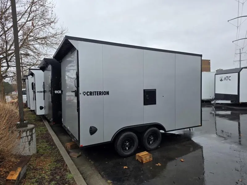 2026 Criterion 8X14 / 8.5X14 .080 Aluminum Exterior Enclosed Carg 