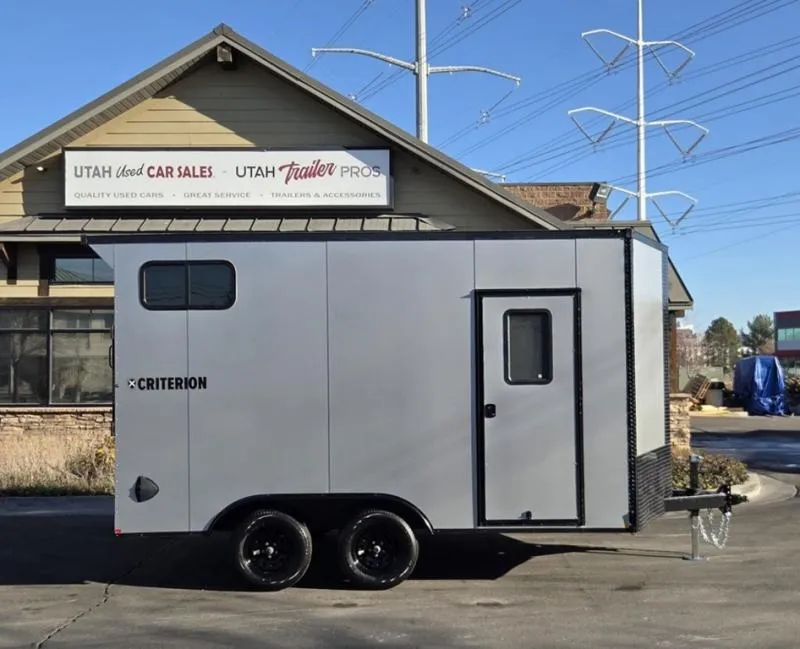 2026 Criterion 8X14 / 8.5X14 .080 Polycor Aluminum Enclosed Cargo 