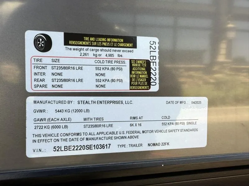 new Toy Haulers Stealth Trailers  for sale, in Draper, UT Thumbnail 99