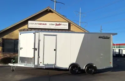 2027 High Country 8X18 / 8.5X18 UTV/ATV/Snowmobile Enclosed Trailer All Aluminum