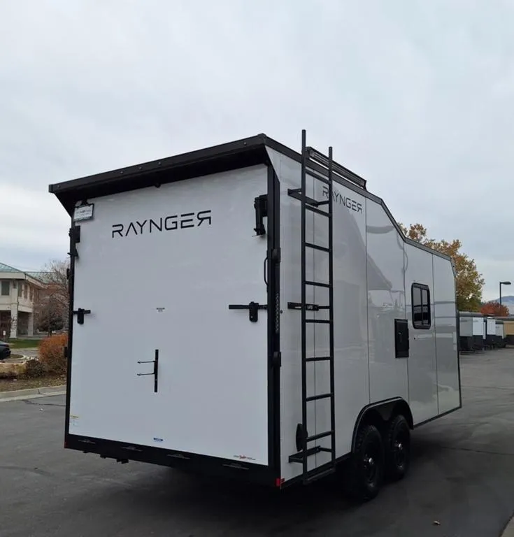 2026 Raynger 8.5X18 Toy Hauler Travel Trailer Camper R.V. Enclo 