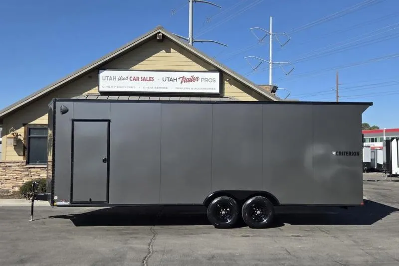 2026 Criterion 8X24 / 8.5X24 .080 Aluminum Polycor Enclosed Cargo 