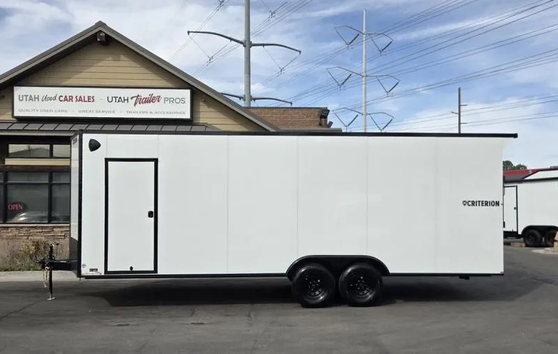 2026 Criterion 8X24 / 8.5X24 .080 Aluminum Polycor Enclosed Cargo