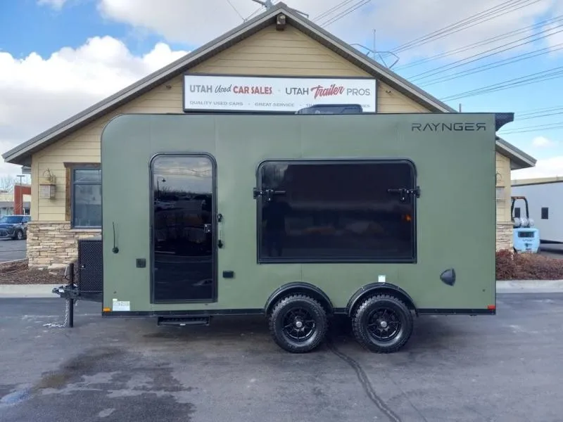 2026 Raynger 7X16 / 7.5X16 Toy Hauler Enclosed Cargo Camper UTV 