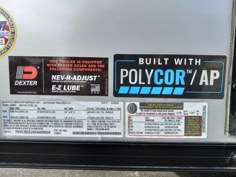 new Cargo (Enclosed) Trailers Criterion  for sale, in Draper, UT Thumbnail 37