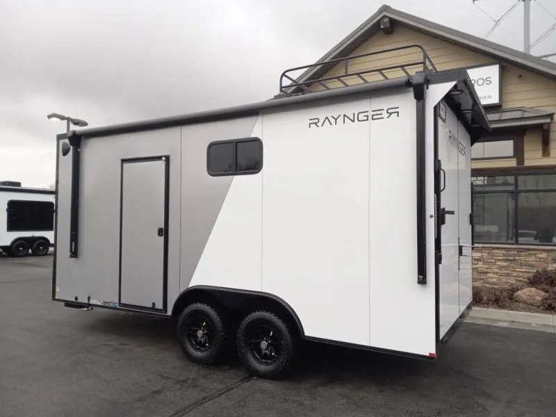 2025 RAYNGER 8x18 / 8.5x18 Off Road Toy Hauler Camper Enclosed  