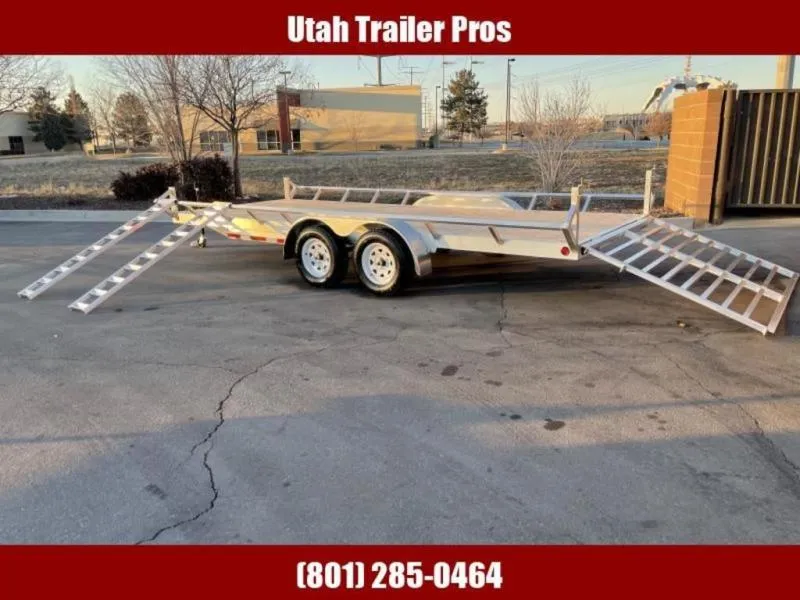 2026 Baughman 7X18 Aluminum Utility/ATV/UTV W/ Side Ramps 