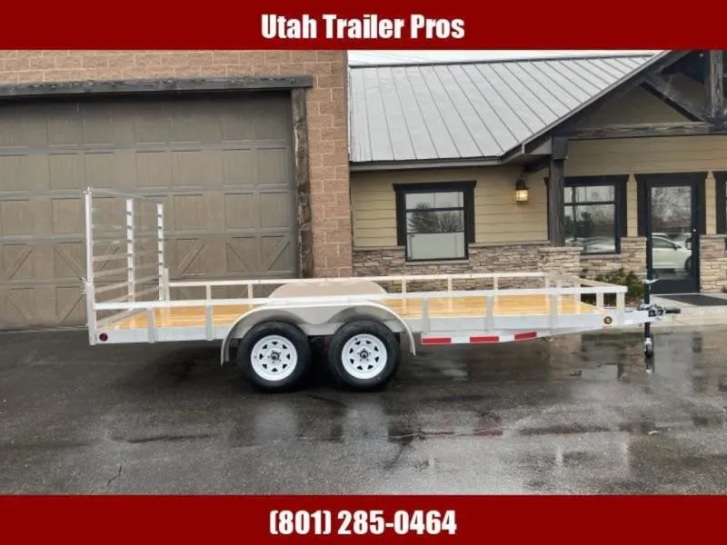 2026 Baughman 7X16 UTV/ATV/Utility All Aluminum Trailer 