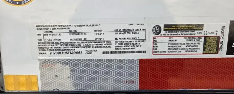 new Cargo (Enclosed) Trailers Criterion  for sale, in Draper, UT Thumbnail 12