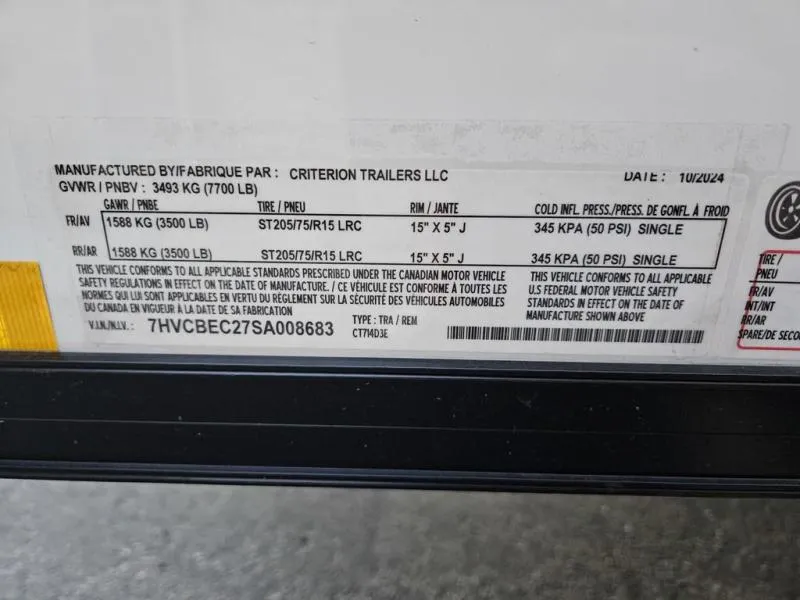 new Cargo (Enclosed) Trailers Criterion  for sale, in Draper, UT Thumbnail 17