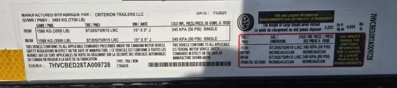 new Cargo (Enclosed) Trailers Criterion  for sale, in Draper, UT Thumbnail 8