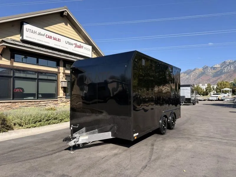 2026 ATC Trailers 8X16 / 8.5X16 Sto 450 Enclosed Cargo All Aluminum,