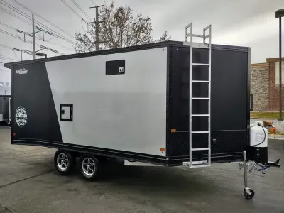 2027 High Country 8.5X16 Enclosed Deckover Snowmobile Trailer All Aluminum
