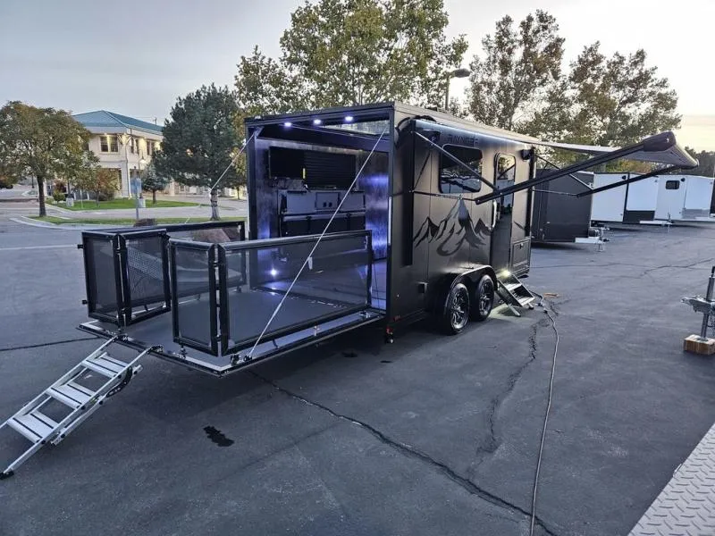 2025 RAYNGER 7.5x16 Travel Trailer Toy Hauler Enclosed Cargo A/