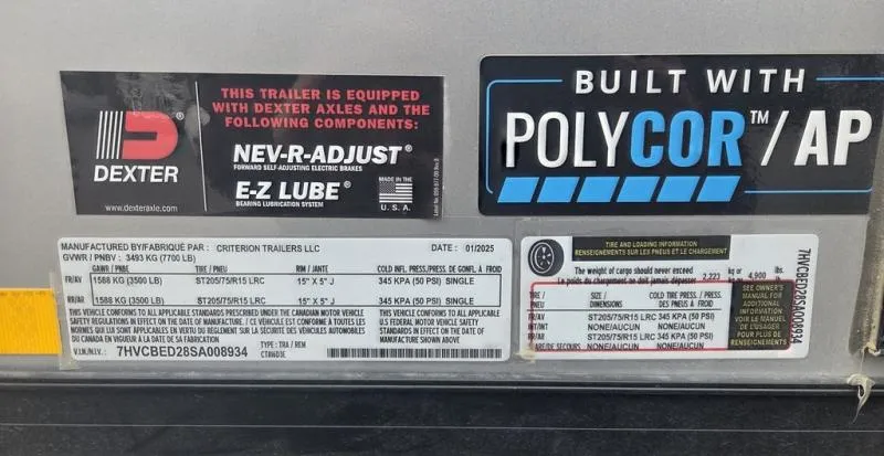 new Cargo (Enclosed) Trailers Criterion  for sale, in Draper, UT Thumbnail 11