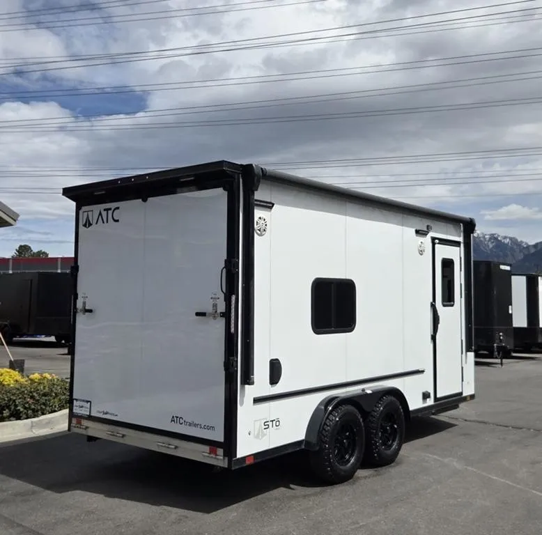2026 ATC Trailers 7X16 / 7.5X16 Sto 450 Toy Hauler Travel Trailer En 