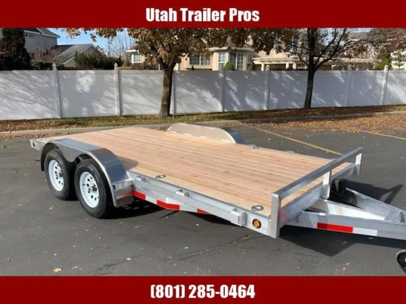 2026 Baughman 7X16 Aluminum Car Hauler/UTV/ATV Trailer