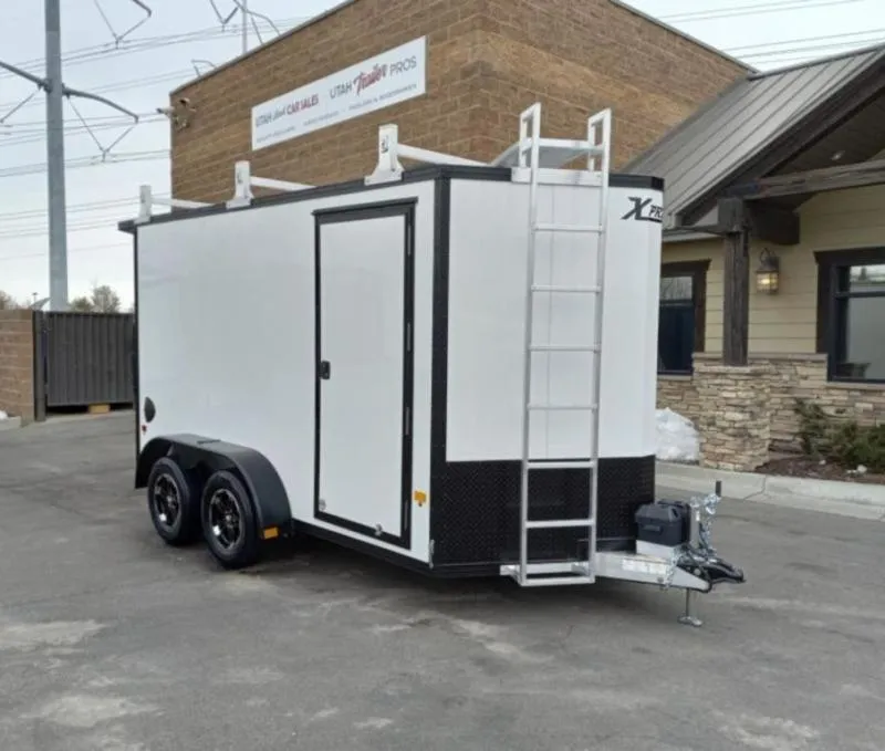 2027 Xpress 7x12 Enclosed Contractor All-Aluminum Trailer 