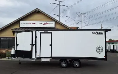 2027 High Country 8X18 /8.5X18 Elevation UTV/ATV/Snowmobile Enclosed Deckover Aluminum 