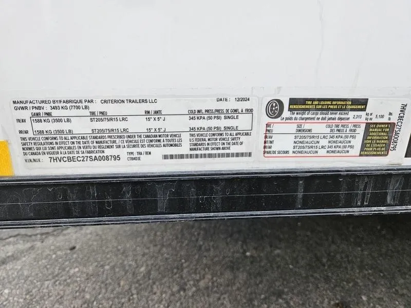 new Cargo (Enclosed) Trailers Criterion  for sale, in Draper, UT Thumbnail 17