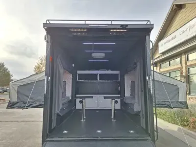 2026 Raynger 7X14 / 7.5X14 Toy Hauler Travel Trailer Bumper Pul 