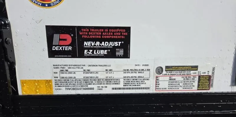 new Cargo (Enclosed) Trailers Criterion  for sale, in Draper, UT Thumbnail 11