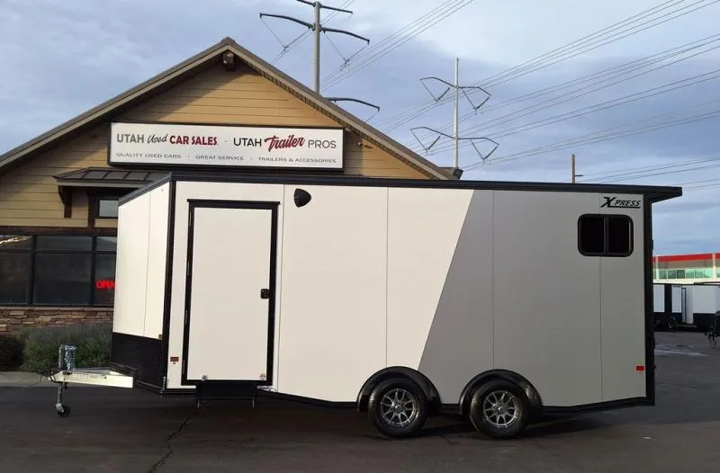 2026 Xpress 8X18 / 8.5X18 Enclosed Cargo .080 All Aluminum UTV 