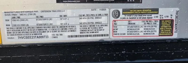 new Cargo (Enclosed) Trailers Criterion  for sale, in Draper, UT Thumbnail 45