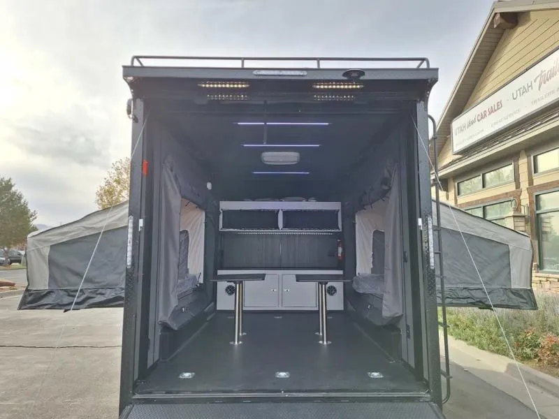 2026 Raynger 7X14 / 7.5X14 Toy Hauler Travel Trailer Bumper Pul