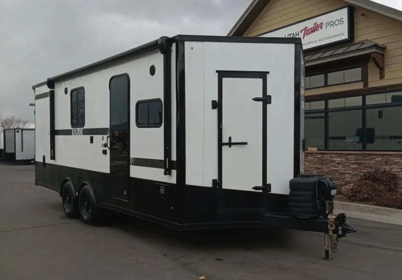2026 Stealth 22FK 8.5x22 NOMAD Toy Hauler Travel Trailer Enclos 