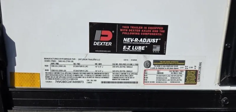 new Cargo (Enclosed) Trailers Criterion  for sale, in Draper, UT Thumbnail 11