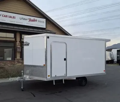 2027 High Country 8X12 8.5X12 Enclosed Snowmobile Trailer All Alum 