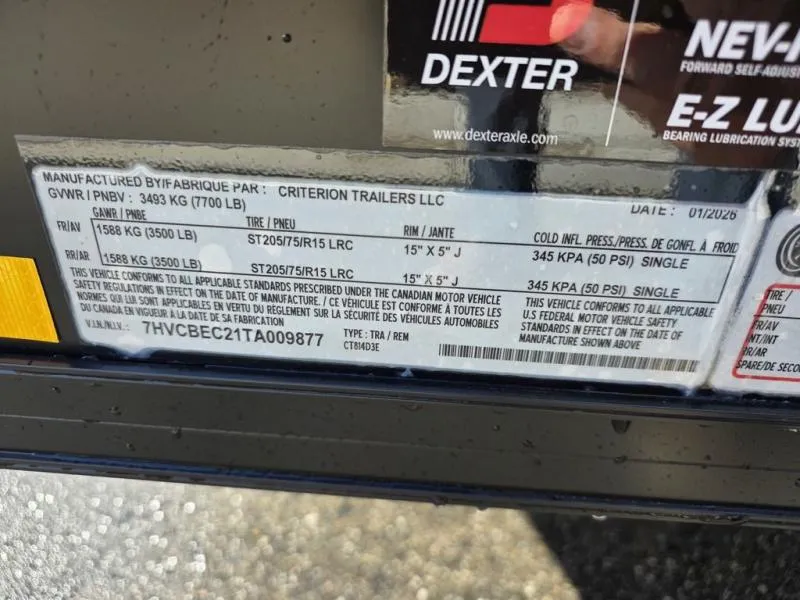 new Cargo (Enclosed) Trailers Criterion  for sale, in Draper, UT Thumbnail 14