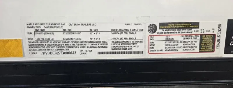 new Cargo (Enclosed) Trailers Criterion  for sale, in Draper, UT Thumbnail 8