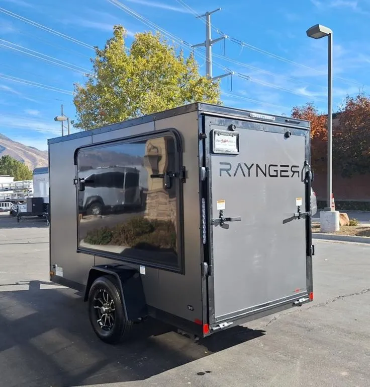 2026 RAYNGER 5x10 Mini/Light Small Toy Hauler Travel Trailer En 