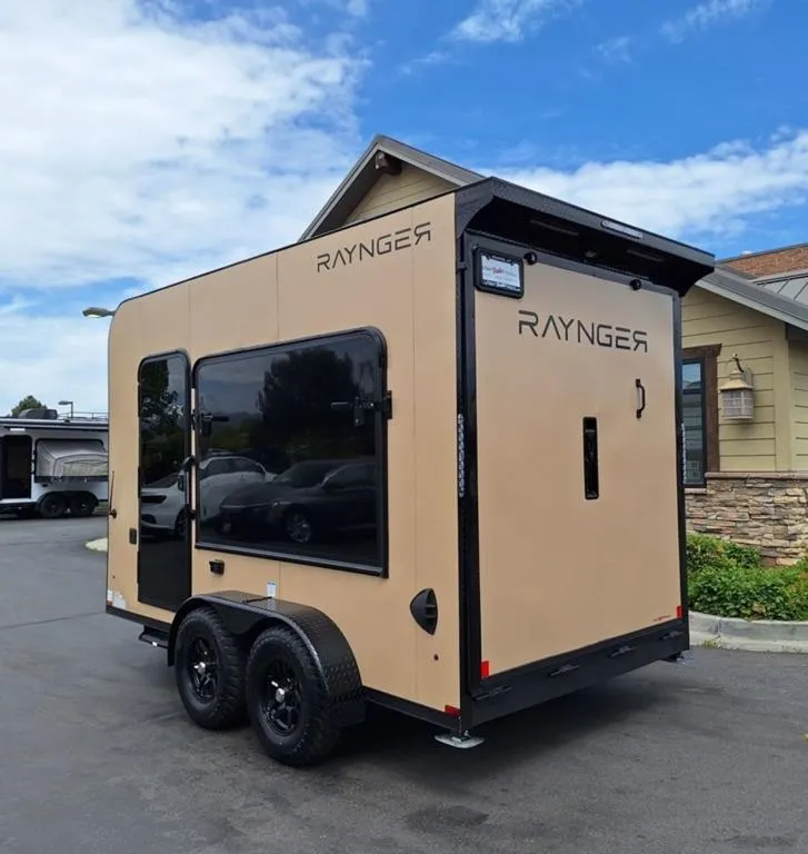 2026 Raynger 7x13 Off Road Toy Hauler Travel Trailer Enclosed I 