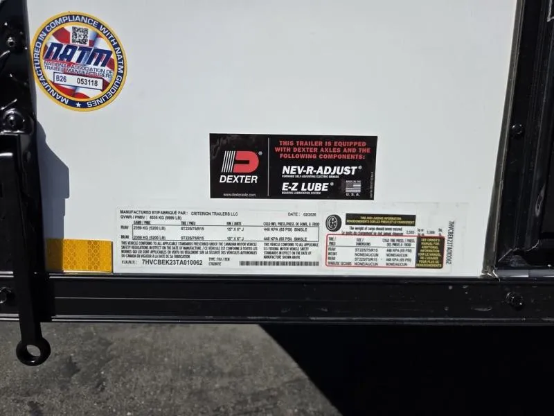 new Cargo (Enclosed) Trailers Criterion  for sale, in Draper, UT Thumbnail 11