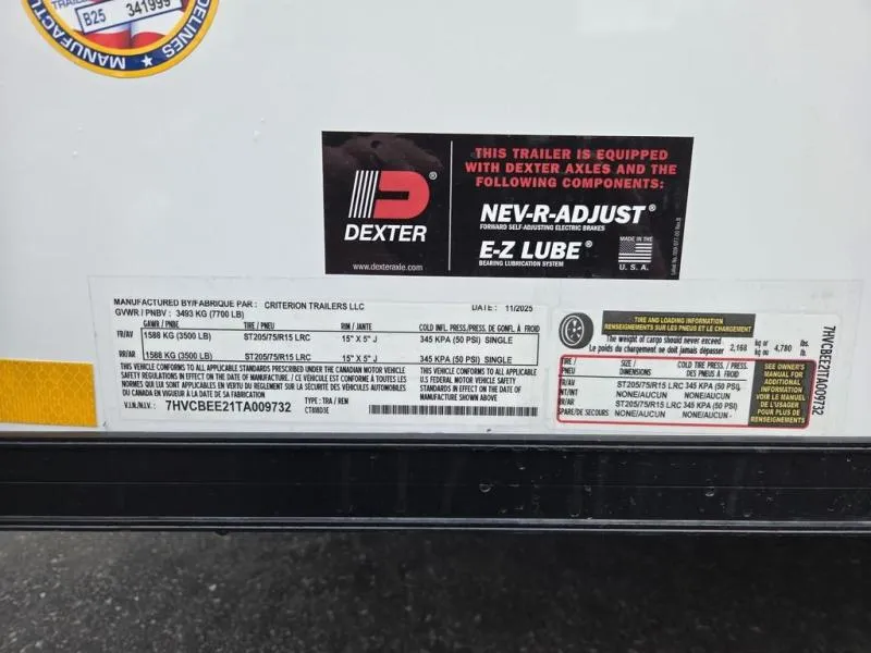 new Cargo (Enclosed) Trailers Criterion  for sale, in Draper, UT Thumbnail 29